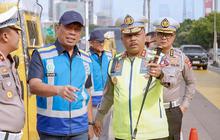 FOTO: Layanan Tol Dalam Kota Kembali Normal, Jasa Marga Pastikan 7 Gerbang Tol Beroperasi Penuh