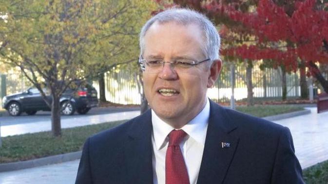 Scott Morrison terpilih sebagai perdana menteri baru Australia menggantikan Malcolm Turnbull. (AP Photo)