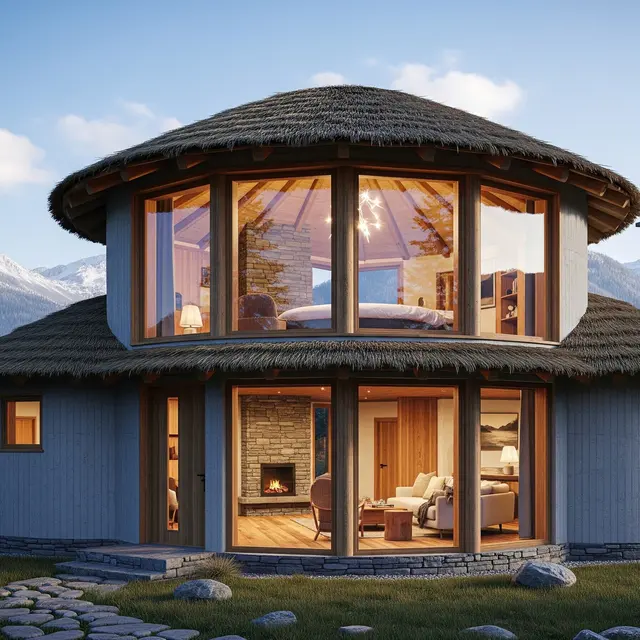 Model Rumah Nenek Moyang yang Tradisional Tapi Cocok untuk Zaman Sekarang (Image by Gemini AI)