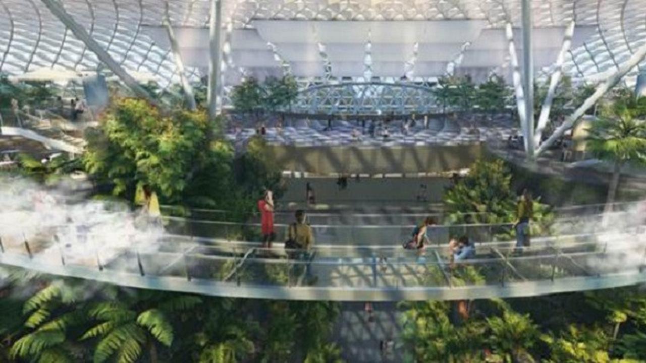 Saatnya Menikmati Hutan Hujan dan Taman dalam Bandara di Sini