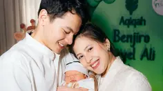 Adhisty Zara Tunjukkan Wajah Baby Ben Pada Acara Aqiqah, Ganteng Banget