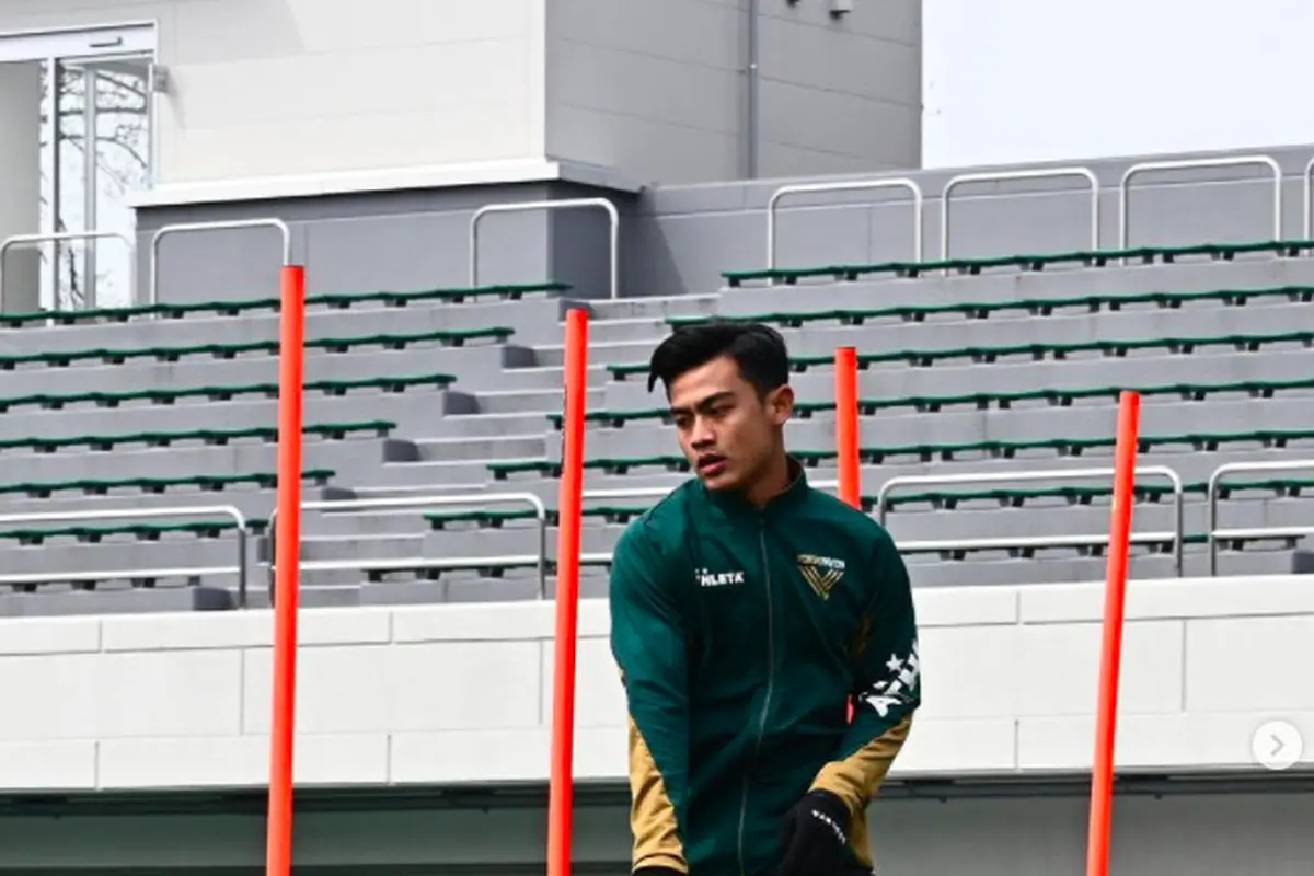 5 Potret Pratama Arhan Latihan Perdana Bersama Tokyo Verdy