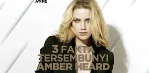 3 Fakta Tersembunyi Amber Heard, Mantan Istri Johnny Depp