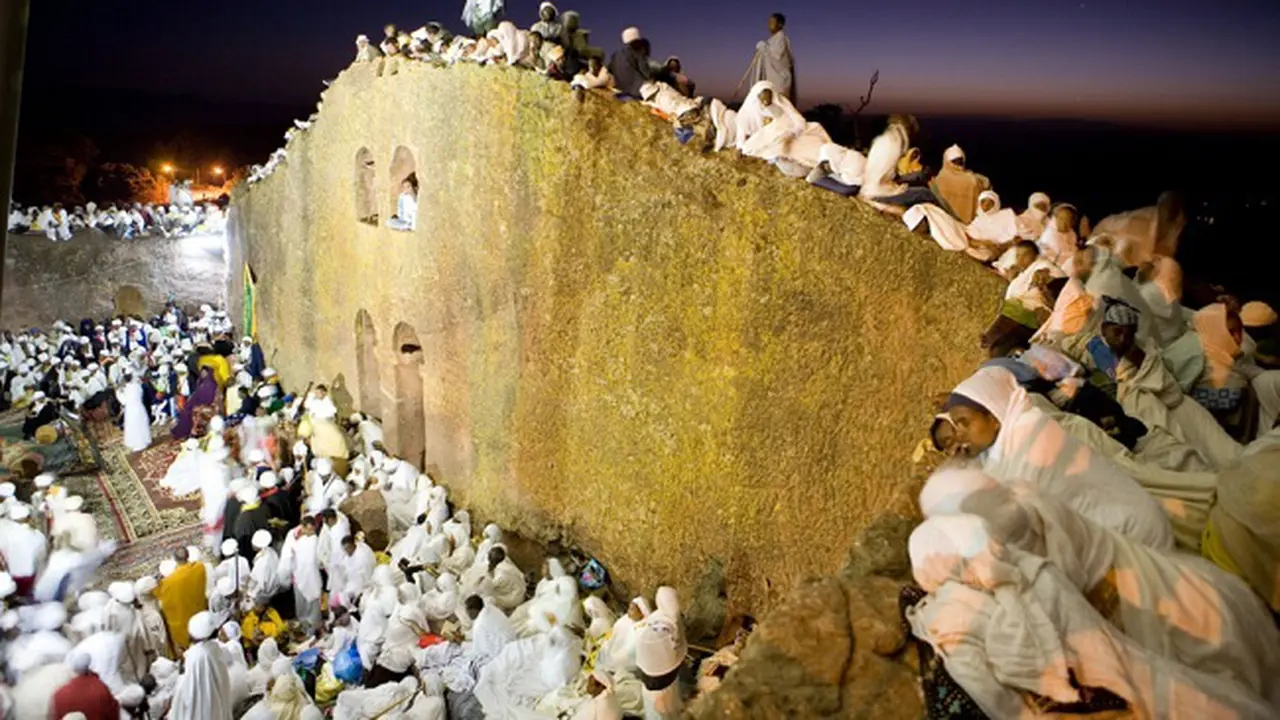 Di Ethiopia, umat Kristen Orthodoks berziarah ke Gereja Perawan Maria 