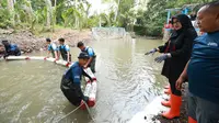 Puluhan Ribu Pelajar di Banyuwangi Turun Tangan Jaga Kebersihan Sungai Lewat Program Sekardadu