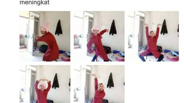 Review Kocak Saat Beli Baju di Online Shop, Posenya Bikin Gagal Paham. (Sumber: Twitter/@txtdarionlshop)