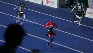 Robot Humanoid Kalahkan Rekor Pelari Tercepat Dunia Usain Bolt
