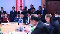 Presiden Prabowo Subianto saat sesi pleno Konferensi Tingkat Tinggi (KTT) ke-48 ASEAN di Mactan Expo, Cebu, Filipina, pada Jumat, 8 Mei 2026. (Foto: Biro Pers, Media, dan Informasi Sekretariat Presiden)