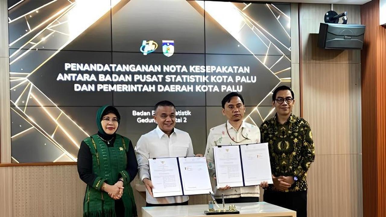 Pemkot Palu dan BPS Perkuat Kolaborasi Data Statistik Palu untuk Pembangunan Daerah