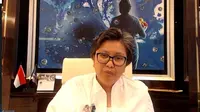 Wakil Ketua MPR Lestari Moerdijat saat diskusi daring "Sinergi Strategi Pemberdayaan Pemuda 2023". (Istimewa)