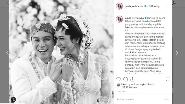 Baim Wong dan Paula Verhoeven
