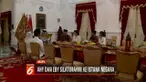Kedua putra serta menantu Susilo Bambang Yudhoyono bersilaturahmi dengan Presiden Jokowi beserta Iriana Jokowi di Istana Negara.