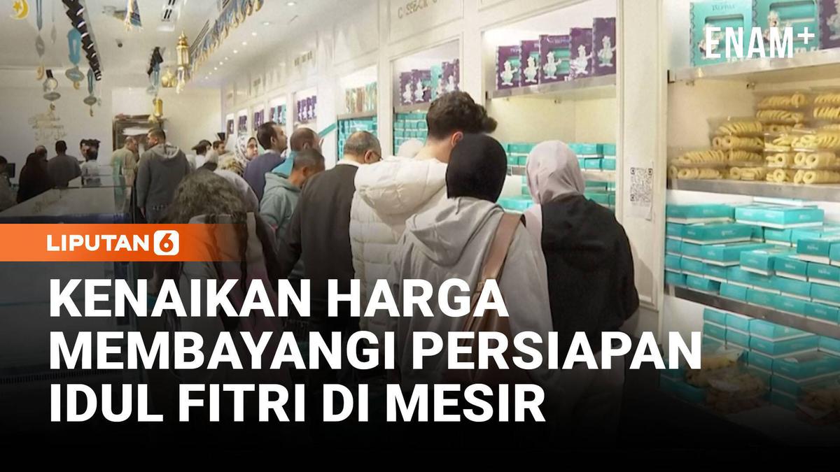 Harga Naik Jelang Lebaran, Warga Mesir Tetap Beli Kue Tradisional