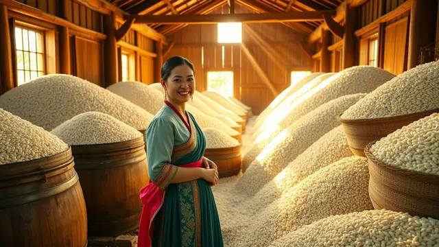 mimpi melihat beras banyak