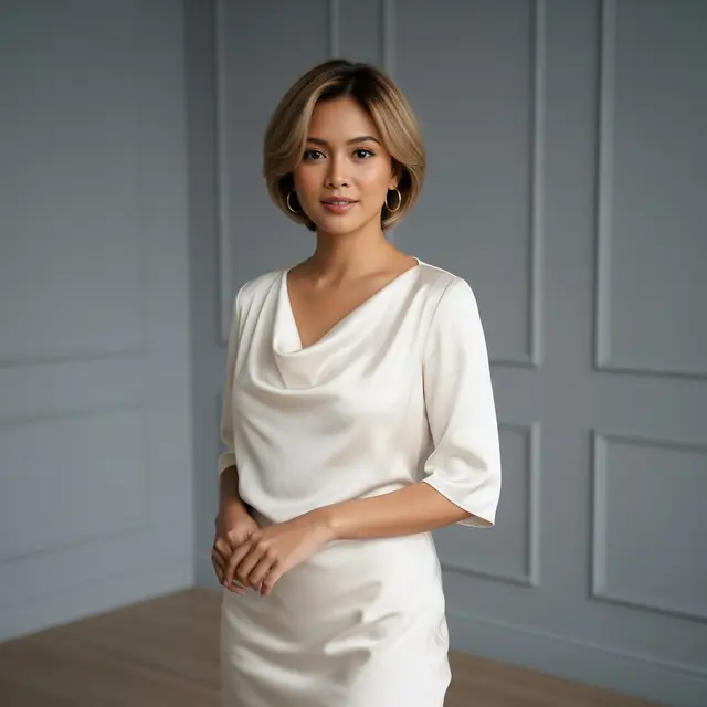 Rambut Wanita Pendek Berwarna Trend 2026 Model Pixie Cut Lembut Pirang Alami