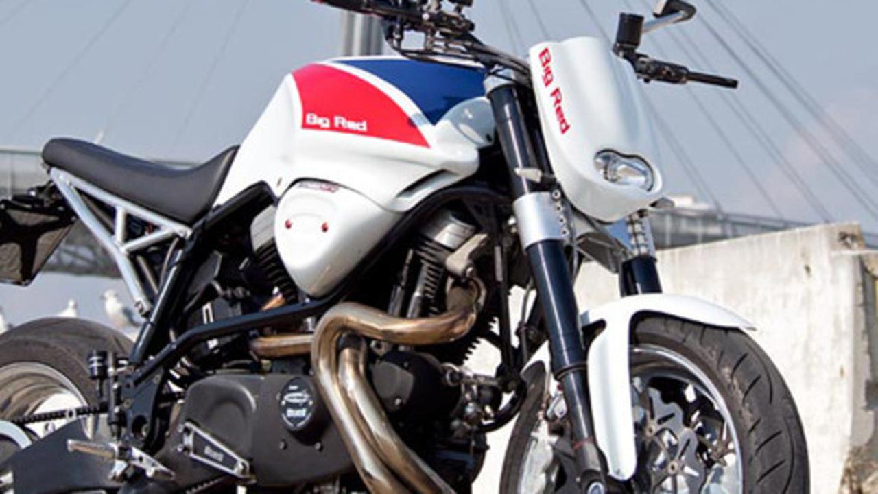 Modifikasi moge Buell X1 2012 (Source: Bikers Cafe Blog)