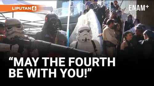  Seru! Ribuan Fans Star Wars Rayakan Hari Star Wars di Santiago