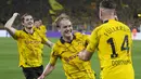 Satu-satunya gol di laga ini dihasilkan oleh Niclas Fullkrug. (AP Photo/Matthias Schrader)