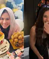 Wulan Guritno mendapat kejutan dari sahabat di ulang tahunnya yang ke-44. Ibu tiga anak itu tampil kontras dengan hijab hingga dress hitam [@wulanguritno]