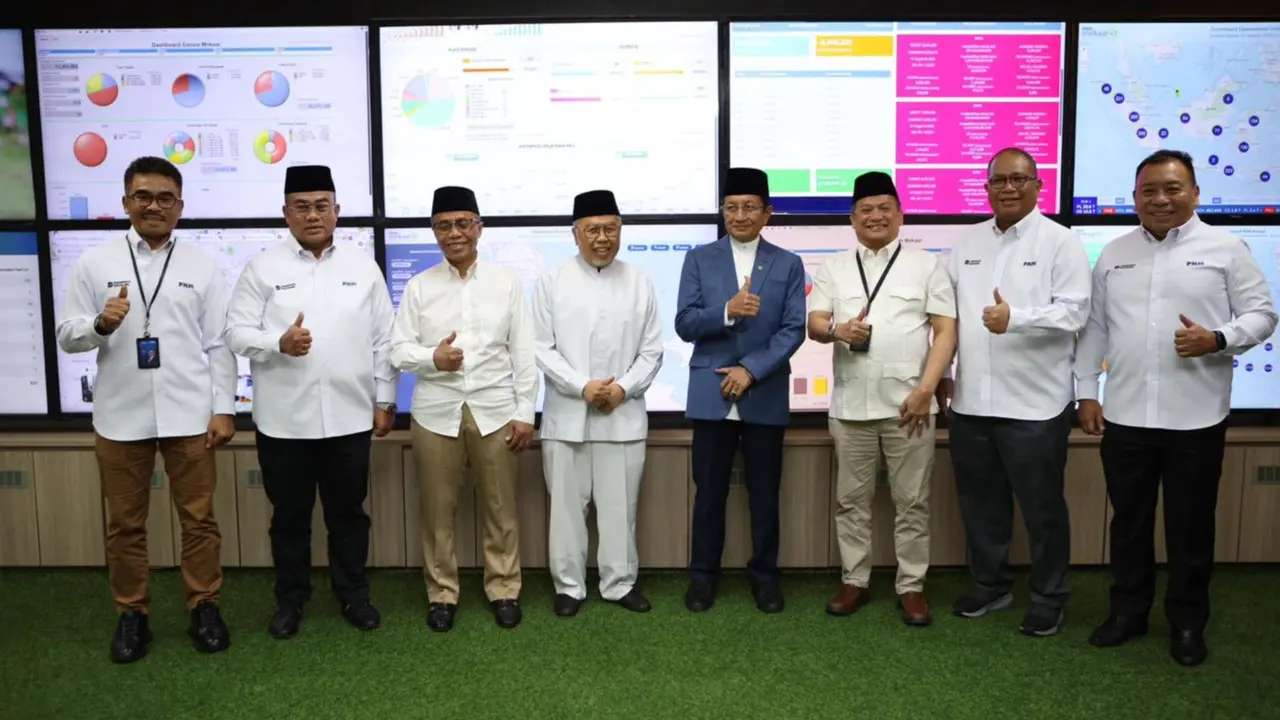 Menteri Agama Republik Indonesia Nasaruddin Umar mengunjungi Menara PNM, Jakarta (Istimewa)