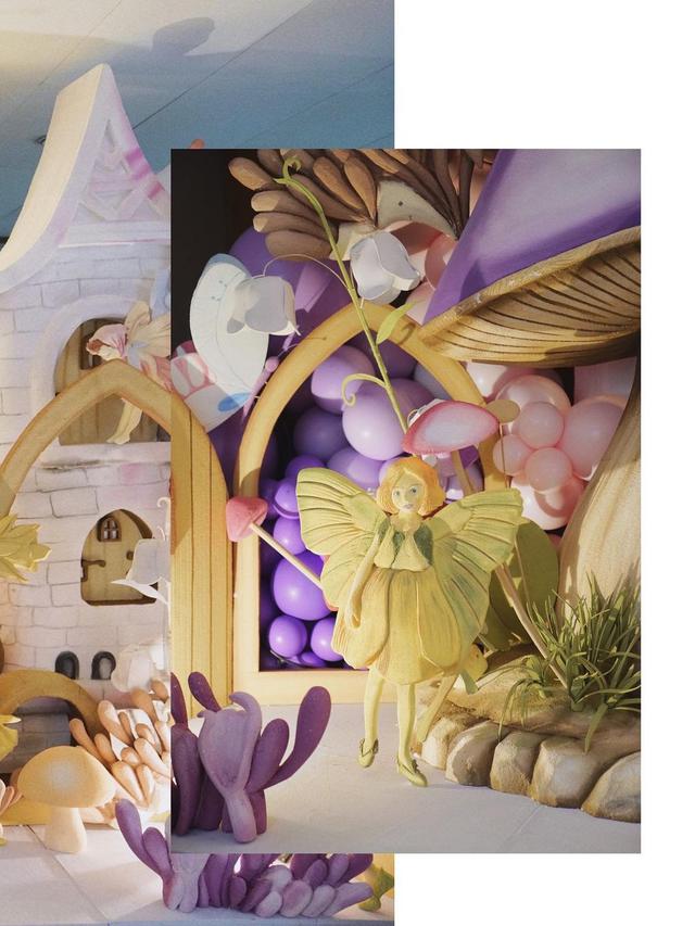 7 Potret Ulang Tahun Putri Raisa Ke-4, Rayakan dengan Tema Fairies