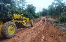 Satgas TMMD Basel Genjot Pembangunan Infrastruktur di Pulau Lepar