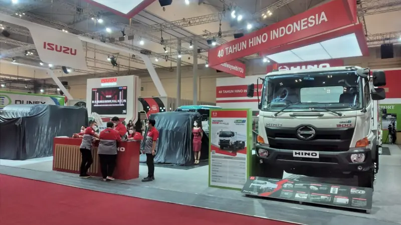 Booth Hino di GIIAS 2022 (ist.)