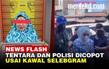 VIDEO: Dua Anggota TNI dan Tiga Polisi Diberi Sanksi Usai Kawal Selebgram
