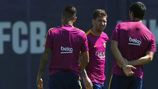 Persiapan Barcelona Jelang Final Copa Del Rey Kontra Sevilla