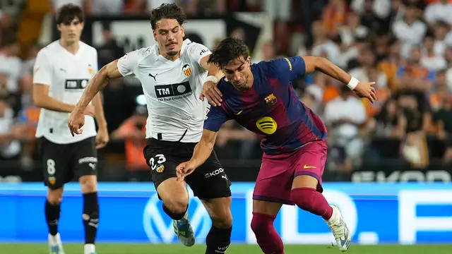 valencia vs barcelona liga spanyol