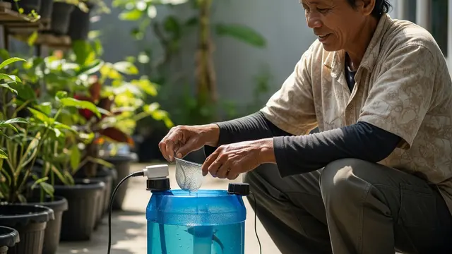 Cara Ternak Lele Galon Bekas untuk Usia 55 Tahun