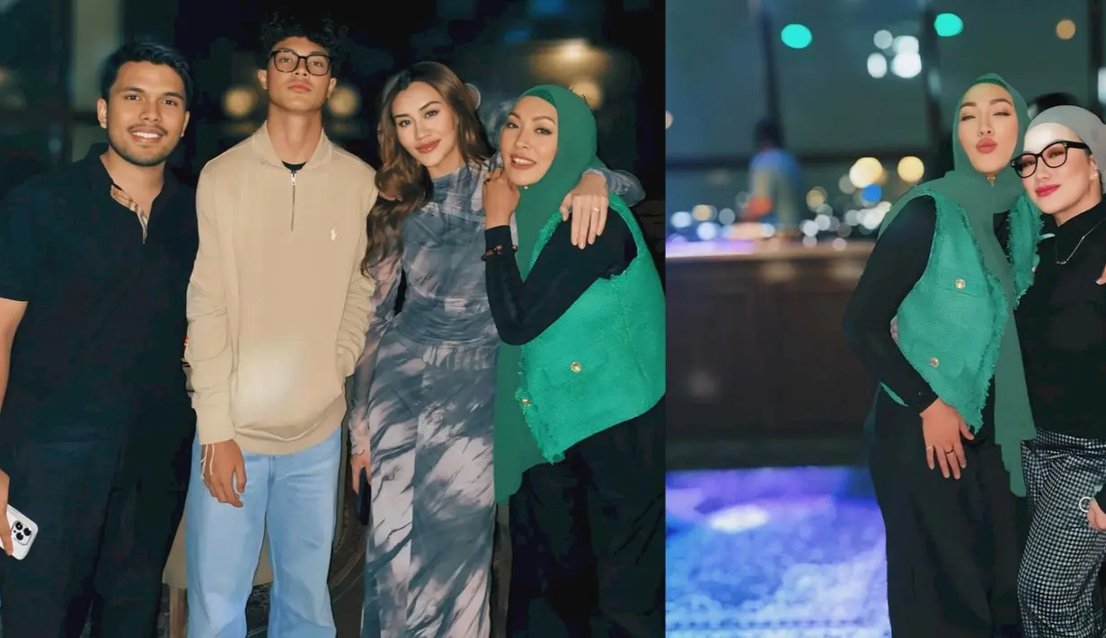 <p>Pesta Zahwa Family ini juga menjadi momen quality time bersama sebelum Aaliyah Massaid menikah. Beginilah potret hangat mereka kumpul. [@angelinasondakh09].</p>