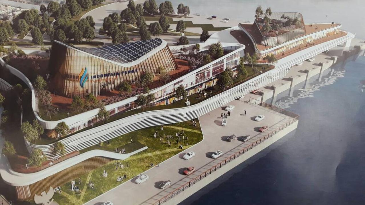 Dermaga Eksekutif Pelabuhan Merak (Foto: Ilyas Liputan6.com)