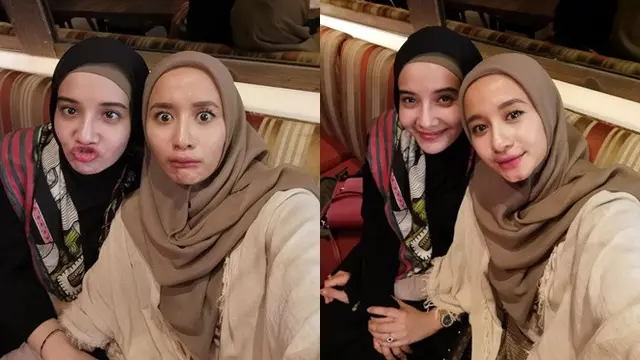 6 Potret Persahabatan Laudya Cynthia Bella dan Zaskia Sungkar, Bak Saudara Kandung