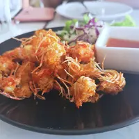 Ilustrasi kepala udang goreng garing./Copyright shutterstock.com