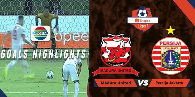 VIDEO: 4 Gol pada Laga Seru Madura United Vs Persija di Liga 1 2019