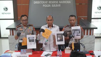 Anggota Polisi Ditangkap, Diduga Fasilitasi Pejabat Pemprov Sulbar Transaksi Narkoba dengan Bandar