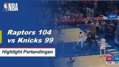 Semua 5 starter Raptor mencetak double-double, Knick mencetak rekor dengan 16 kali kekalahan beruntun, debut Marc Gassol dengan 7 poin dan 6 rebound