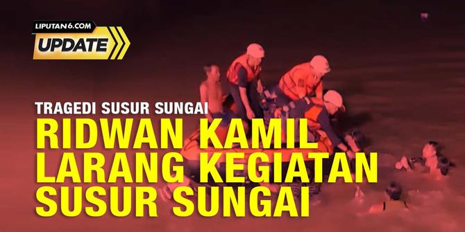 Imbas Tragedi Siswa MTs di Ciamis, Ridwan Kamil Larang Kegiatan Susur Sungai