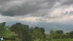 Detik-Detik Gunung Kanlaon Filipina Erupsi, Tinggi Kolom Abu Capai 6 Km