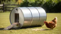 Cara Memelihara Ayam Kampung dalam Kandang Drum dengan Benar, Perhatikan Ventilasi hingga Kebersihan