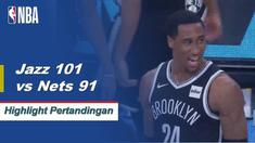 Donovan Mitchell mencetak 29 poin dan Rudy Gobert menambah 23 poin dan 16 rebound ketika Utah Jazz mengalahkan Brooklyn Nets di jalan, 101-91.
