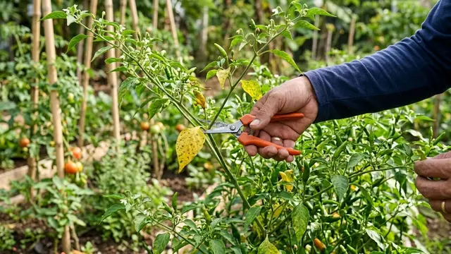 Mengabaikan Daun dan Buah yang Rusak