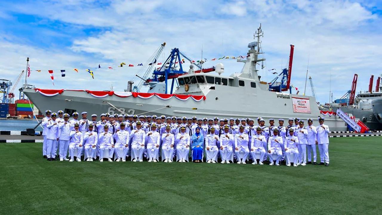 FOTO: KRI Belati-622 Resmi Perkuat Armada Tempur TNI AL