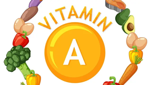 Ilustrasi vitamin A/freepik.com/brgfx