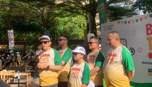 Kementrian Kebudayaan, Fadli Zon, Giring Ganesha dkk. (dok. Liputan6.com/Salsa Nur Fadillah)