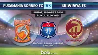 Pusamania Borneo FC vs Sriwijaya FC, Piala Bhayangkara (bola.com/Rudi Riana)