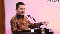 Ma’ruf Cahyono pada Forum Tematik Bakohumas bertema “Peran MPR dalam Memasyarakatkan Nilai-Nilai Empat Pilar Agar Terinternalisasi di Kalangan Milenial”