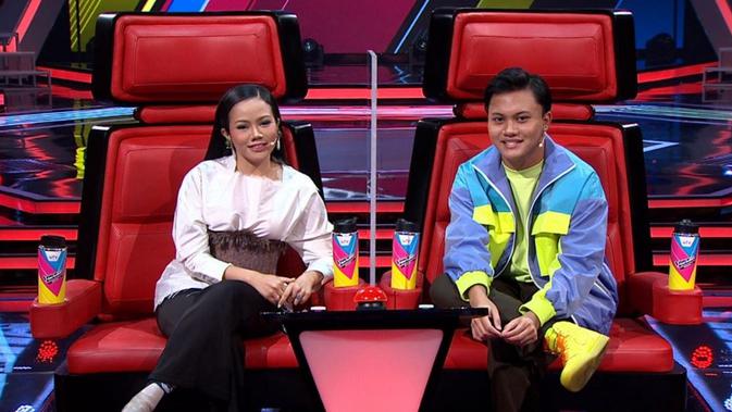 Rizky Febian di Babak Blind Audition The Voice Kids Indonesia Season 4. (Ist)