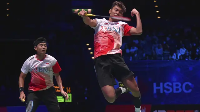 Foto: Keren, Tampil Pertama Kali di All England 2022, Muhammad Shohibul Fikri / Bagas Maulana Langsung Juara usai Tekuk The Daddies